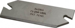 Aloris - Indexable Cut-Off Blade - GTN-6 Blade, AXA, BXA, CXA Series - USA Tool & Supply