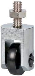 Mitutoyo - #4-48, 10mm Ball Diam, Carbide Roller Contact Point - 15mm Contact Point Length, Use with AGD 1,2,3,4 - USA Tool & Supply
