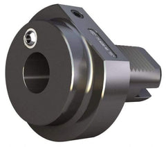 Global CNC Industries - MT4 Inside Morse Taper, Standard Length Morse Taper to Straight Shank - 4-31/64" OAL, Alloy Steel, Hardened & Ground Throughout - Exact Industrial Supply