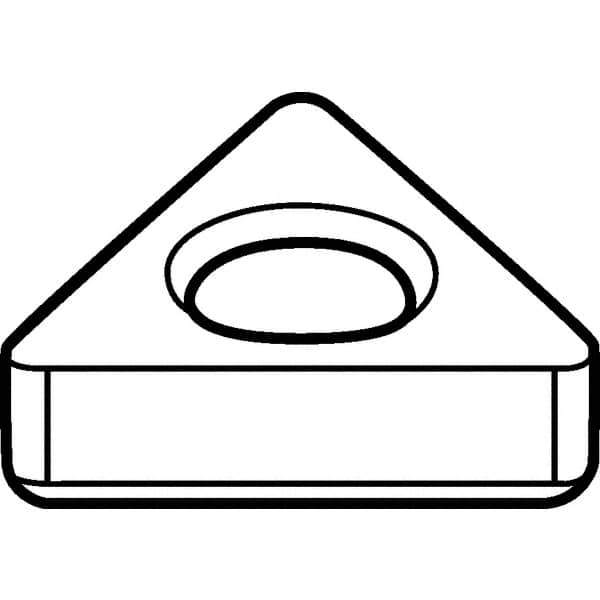 Kennametal - 5.82mm Inscribed Circle, Triangle Turning Shim for Indexables - 1/8" Thick, ITSN Shim Style - USA Tool & Supply