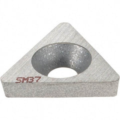 Kennametal - 1/2" Inscribed Circle, Triangle Turning Shim for Indexables - SM Shim Style, Positive Rake, Left Hand, Right Hand Cut - USA Tool & Supply