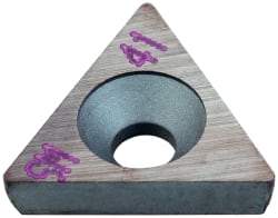Kennametal - 3.31mm Inscribed Circle, Triangle Turning Shim for Indexables - 1/8" Thick, SM Shim Style, Positive Rake, Left Hand, Neutral, Right Hand Cut - USA Tool & Supply