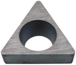 Kennametal - 3.17mm Inscribed Circle, Triangle Turning Shim for Indexables - 0.094" Thick, SM Shim Style, Positive Rake, Left Hand, Right Hand Cut - USA Tool & Supply