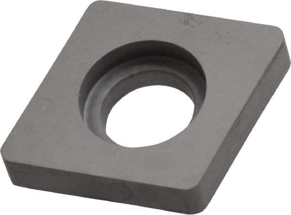 Kennametal - 8.48mm Inscribed Circle, Square Milling & Turning Shim for Indexables - Carbide, 0.188" Thick, SM Shim Style - USA Tool & Supply