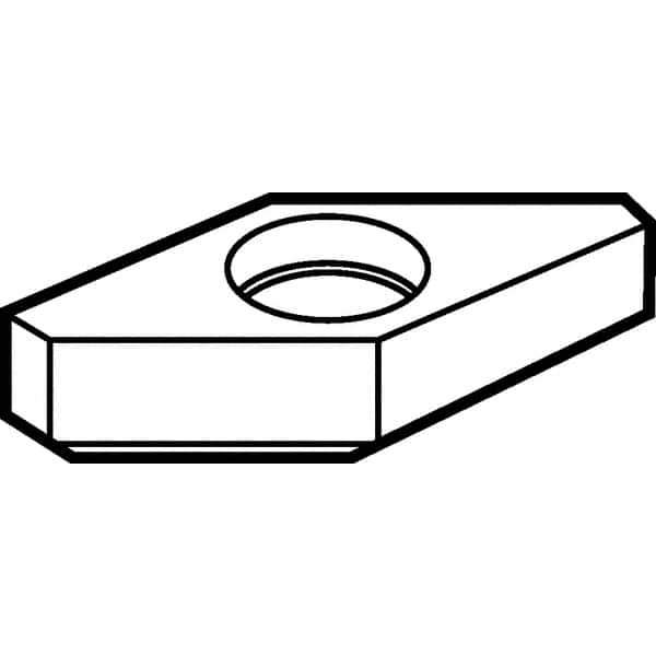 Kennametal - Diamond (Shape) P-Clamping Cutting Unit Shim for Indexables - Left Hand, Right Hand Cut - USA Tool & Supply