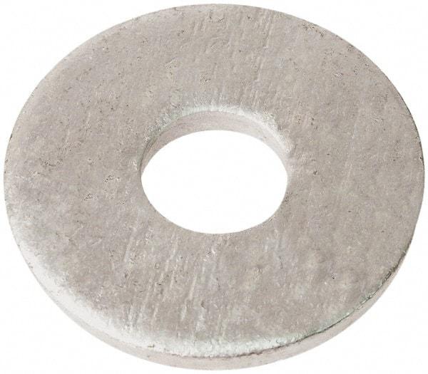 Gibraltar - 1" Screw, Steel Extra Thick Flat Washer - 1-1/16" ID x 3-1/4" OD, 1/4" Thick, Galvanized Finish - USA Tool & Supply