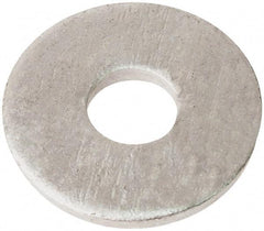 Gibraltar - 1" Screw, Steel Extra Thick Flat Washer - 1-1/16" ID x 3-1/4" OD, 1/4" Thick, Galvanized Finish - USA Tool & Supply