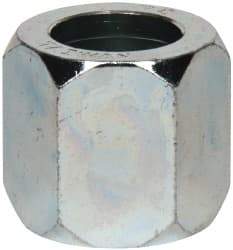 Parker - 1/4" Tube OD, 37° Steel Flared Tube Nut - Flare Ends - USA Tool & Supply