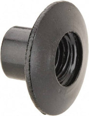 Made in USA - #8-32 Thread Barrel, Aluminum Sex Bolt & Binding Post - Black Anodized Finish, 3/16" Long Barrel - USA Tool & Supply