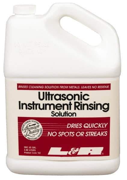 L&R Ultrasonic - 1 Gal Bottle Ultrasonic Cleaner - Solvent-Based - USA Tool & Supply