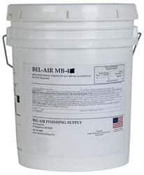 Bel-Air Finishing Supply - 5 Gal Disc Finish Soap Compound Tumbling Media Additive Liquid - Vibration & Tumbling Soap, Wet Operation - USA Tool & Supply