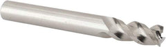 Iscar - 3/8", 3 Flute, Single End, Solid Carbide, 0.008" Corner Radius End Mill - 3" OAL, 45° Helix, Right Hand Flute, 3/4" LOC, Right Hand Cut - USA Tool & Supply