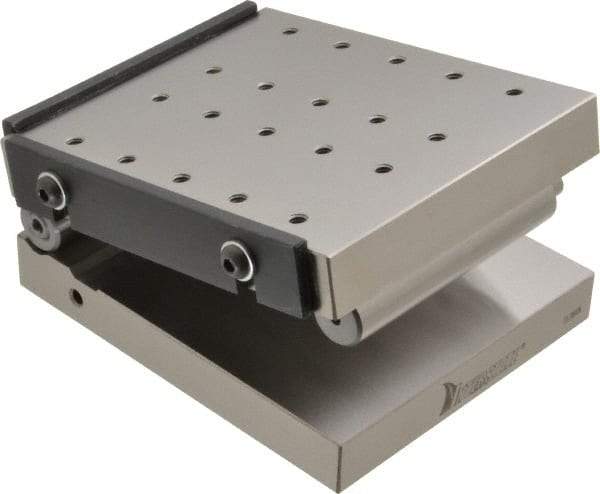 Interstate - 6" Long x 6" Wide x 2" High, Precision Sine Plate - Square to within 0.0002", 20 Holes - USA Tool & Supply