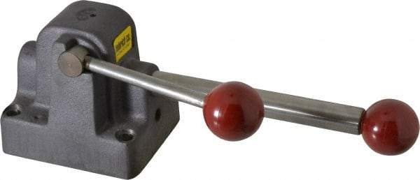 Heinrich - 3-11/16" Base Width/Diam, Work Positioner - 10" Bar Length, 4-1/4" Base Length, 3-15/16" Max Height, Model Number 9-PA - USA Tool & Supply