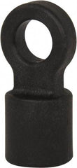 Schaefer Brush - 2" Long, 1/4" NPT Female, ABS Nylon Pull Ring - 1-1/4" Diam, For Use with Tube Brushes & Scrapers - USA Tool & Supply