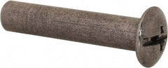 Made in USA - #10-24 Thread Barrel, Slotted/Phillips Drive, Stainless Steel Sex Bolt & Binding Post - 1-1/4" Long Barrel, Grade 18-8 - USA Tool & Supply