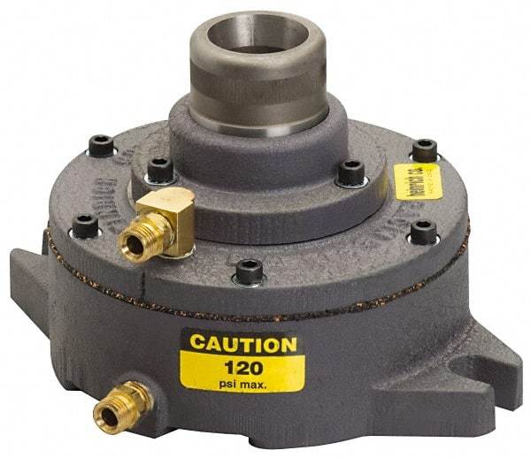 Heinrich - Series 5C, 1-1/8" Collet Capacity, Horizontal Standard Collet Holding Fixture - Air Activated - USA Tool & Supply