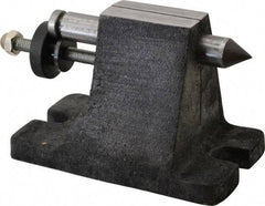 Kalamazoo - 3-1/4" Centerline Height, Tailstock - 5C Compatible Collet Series, Use with Universal Indexers - USA Tool & Supply