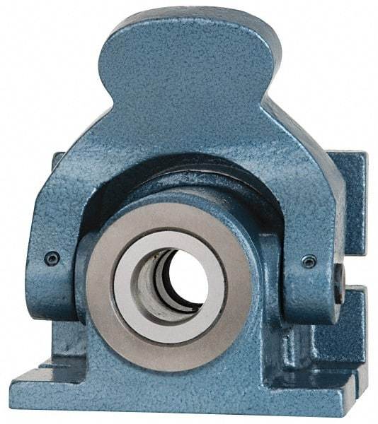 Interstate - Series 5C, Horizontal/Vertical Standard Collet Holding Fixture - Manually Activated, 4-1/2" Base Diam Width, 4" High - USA Tool & Supply