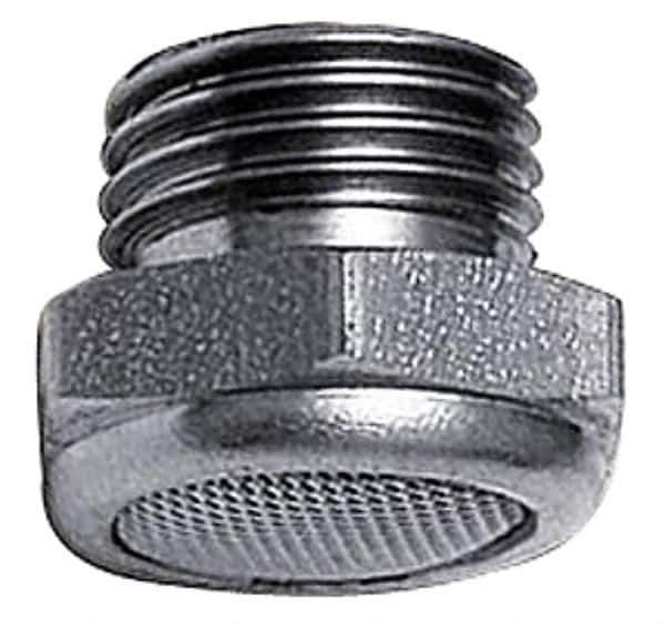 Legris - 1 BSPP, 38mm Hex, Exhaust Muffler - 175 Max psi, 127 Decibel Rating, Stainless Steel - USA Tool & Supply