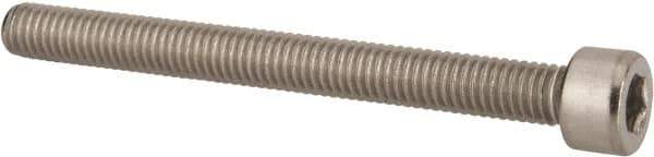 Value Collection - 1 to 17mm ER40 Coolant Collet - Grade 316 Stainless Steel, 2" Length Under Head - USA Tool & Supply