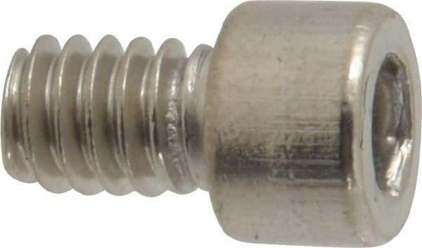 Value Collection - 2 to 18mm ER40 Coolant Collet - Grade 316 Stainless Steel, 3/8" Length Under Head - USA Tool & Supply