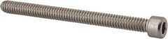 Value Collection - 1/4-20 UNC Hex Socket Drive, Socket Cap Screw - Grade 316 Stainless Steel, 3" Length Under Head - USA Tool & Supply