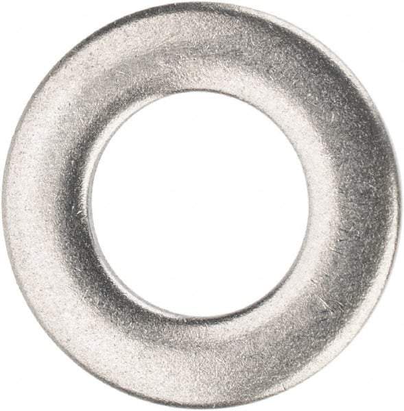 Value Collection - M7 Screw, Grade 18-8 Stainless Steel Standard Flat Washer - 7.4mm ID x 14mm OD, 1.6mm Thick, Plain Finish - USA Tool & Supply