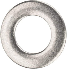 Value Collection - M7 Screw, Grade 18-8 Stainless Steel Standard Flat Washer - 7.4mm ID x 14mm OD, 1.6mm Thick, Plain Finish - USA Tool & Supply