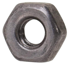 Value Collection - M2x4.00 Steel Right Hand Hex Nut - 4mm Across Flats, 1.6mm High, Uncoated - USA Tool & Supply