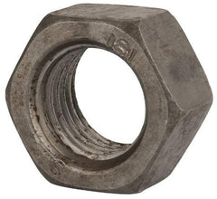 Value Collection - M22x2.50 Steel Right Hand Hex Nut - 32mm Across Flats, 18mm High, Uncoated - USA Tool & Supply