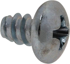 Value Collection - #8 Pan Head Phillips Sheet Metal Screw - Steel, 1/4" Length Under Head, Grade 2 - USA Tool & Supply
