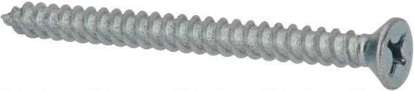 Value Collection - #14 Flat Head Phillips Sheet Metal Screw - Steel, 3" OAL, Grade 2 - USA Tool & Supply
