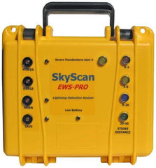 SkyScan - Weather Detectors & Alarms Type: Lightning Detector Range (Miles): 40 - USA Tool & Supply