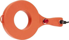 Value Collection - 9" Long x 1" High, Round Ring Opening with Handle, Magnetizer & Demagnetizer - 2-1/2" Ring Opening - USA Tool & Supply