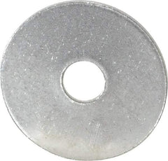Value Collection - #6 Screw, Grade 316 Stainless Steel Fender Flat Washer - 9/64" ID x 5/8" OD, 0.038" Thick, Plain Finish - USA Tool & Supply