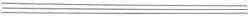 Van Keuren - 80 TPI, 0.0125 Inch Pitch, 2 Inch Long, Thread Pitch Diameter Measuring Wire - 0.0072 Inch Nominal Best Wire Diameter, 0.0108 Inch Nominal Constant, 3 Pieces - USA Tool & Supply