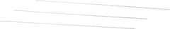 Van Keuren - 56 TPI, 0.0179 Inch Pitch, 2 Inch Long, Thread Pitch Diameter Measuring Wire - 0.0103 Inch Nominal Best Wire Diameter, 0.0155 Inch Nominal Constant, 3 Pieces - USA Tool & Supply