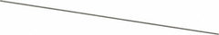 Van Keuren - 40 TPI, 0.025 Inch Pitch, 2 Inch Long, Thread Pitch Diameter Measuring Wire - 0.0144 Inch Nominal Best Wire Diameter, 0.0217 Inch Nominal Constant, 3 Pieces - USA Tool & Supply