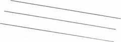 Van Keuren - 36 TPI, 0.0278 Inch Pitch, 2 Inch Long, Thread Pitch Diameter Measuring Wire - 0.016 Inch Nominal Best Wire Diameter, 0.0241 Inch Nominal Constant, 3 Pieces - USA Tool & Supply