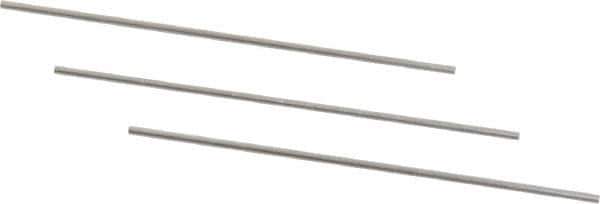 Van Keuren - 16 TPI, 1/16 Inch Pitch, 2 Inch Long, Thread Pitch Diameter Measuring Wire - 0.0361 Inch Nominal Best Wire Diameter, 0.0541 Inch Nominal Constant, 3 Pieces - USA Tool & Supply