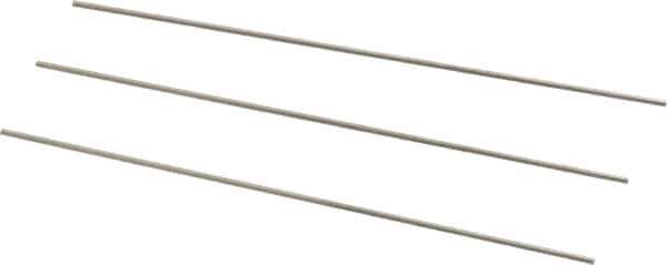 Van Keuren - 1mm Pitch, 1-1/2 Inch Long, Thread Pitch Diameter Measuring Wire - 0.58mm Nominal Best Wire Diameter, 0.0341 Inch Nominal Constant, 3 Pieces - USA Tool & Supply