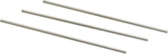 Van Keuren - 2mm Pitch, 1-1/2 Inch Long, Thread Pitch Diameter Measuring Wire - 1.15mm Nominal Best Wire Diameter, 0.0682 Inch Nominal Constant, 3 Pieces - USA Tool & Supply