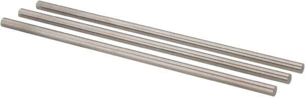 Van Keuren - 8 TPI, 0.13 Inch Pitch, 1-1/2 Inch Long, Thread Pitch Diameter Measuring Wire - 0.0646 Inch Nominal Best Wire Diameter, 0.0811 Inch Nominal Constant, 3 Pieces - USA Tool & Supply