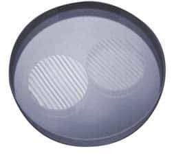 Van Keuren - 2" Diam, 5/8" Thick, Single Surface Optical Flat - Reference Grade, Accurate to 0.000001", Fused Quartz - USA Tool & Supply
