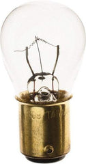 Value Collection - 28 Volt, Incandescent Miniature & Specialty S8 Lamp - Bayonet Base - USA Tool & Supply