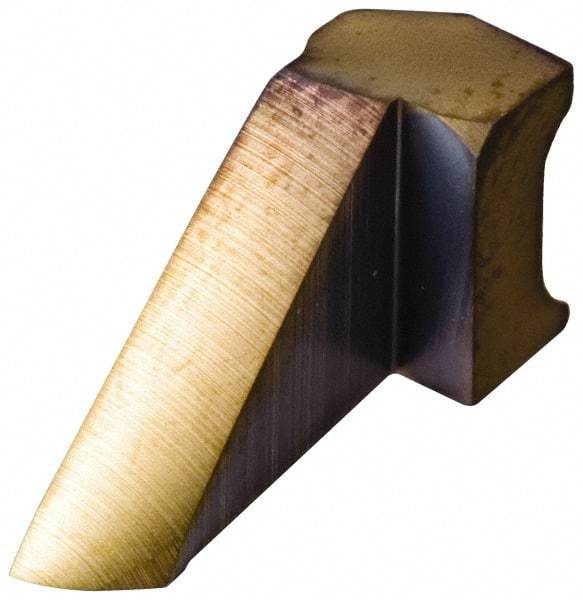 Kennametal - 3.42805, 45° KC7215 Grade Drill Chamfer Insert - TiAlN Coated, Series SEFAS - USA Tool & Supply