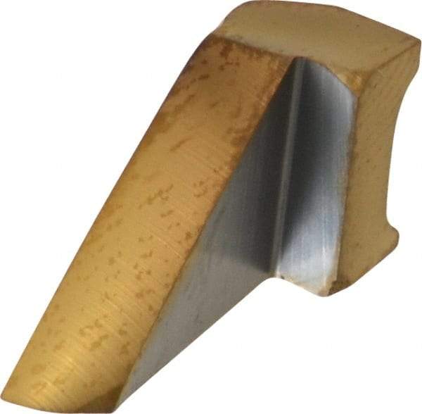 Kennametal - 3.42805, 45° CS5 Grade Drill Chamfer Insert - TiN Coated, Series SEFAS - USA Tool & Supply