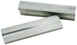 Wilton - 4" Jaw Width, Aluminum, Vise Jaw Cap - Magnetic Attachment - USA Tool & Supply