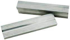 Wilton - 4" Jaw Width, Aluminum, Vise Jaw Cap - Magnetic Attachment - USA Tool & Supply
